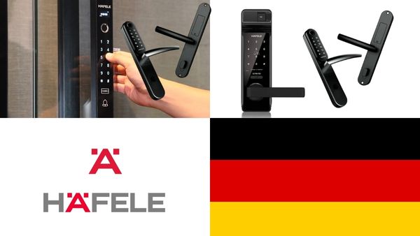 Xuất xứ khóa điện từ Hafele