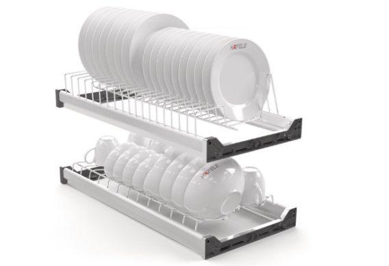 Bộ rổ bát đĩa Hafele Presto 544.40.011 700mm 7 Bộ rổ bát đĩa Hafele Presto 544.40.011 700mm