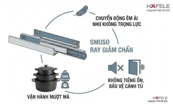 Ray giảm chấn Smuso