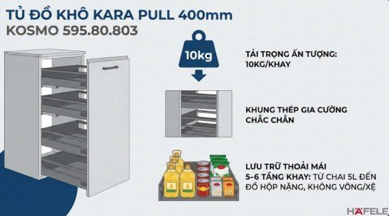 Tải trọng ấn tượng 10kg