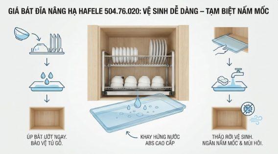 Vệ sinh dễ dàng