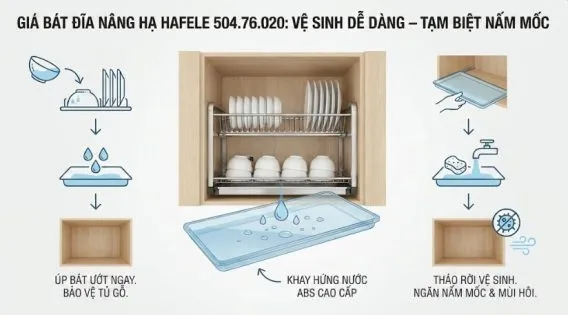 Vệ sinh dễ dàng