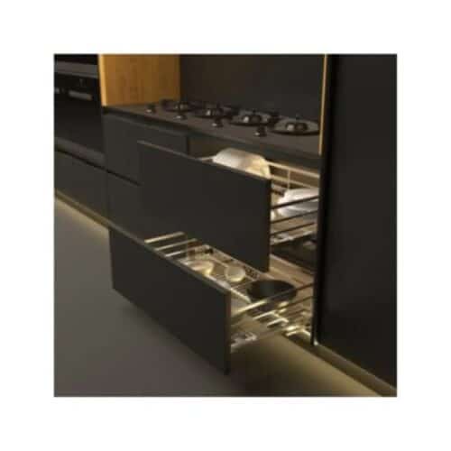 Giá bát đĩa Hafele Cappella 549.08.448 6 Ảnh thực tế bộ rổ bát đĩa Hafele Cappella 549.08.448