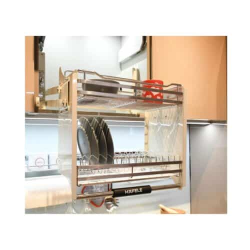 Bộ rổ bát đĩa Hafele Lento 504.76.009 600mm 4 Ảnh thực tế bộ rổ bát đĩa Hafele Lento 504.76.009 600mm