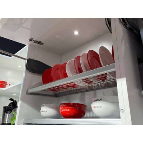 Bộ rổ bát đĩa Hafele Presto 544.40.013 800mm 5 Ảnh thực tế bộ rổ bát đĩa Hafele Presto 544.40.013 800mm