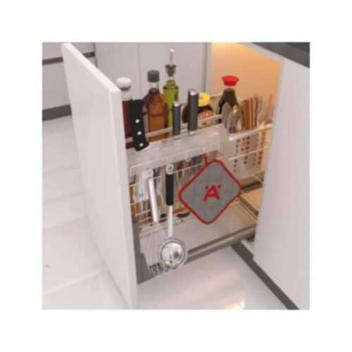 Bộ rổ dao thớt, chai lọ Hafele Sonata 549.20.415 5 Ảnh thực tế bộ rổ dao thớt, chai lọ Hafele Sonata 549.20.415