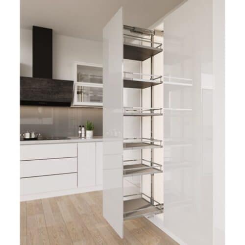 Ảnh thực tế bộ rổ kéo Hafele Kara Pull 595.80.803 400mm