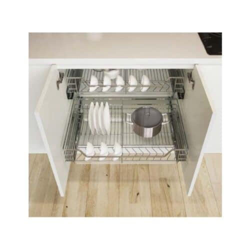 Bộ rổ xoong nồi Hafele Cappella 549.08.427 6 Ảnh thực tế bộ rổ xoong nồi Hafele Cappella 549.08.427