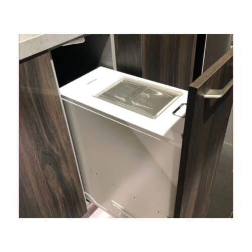 Ảnh thực tế thùng đựng gạo gắn cánh Hafele Spinto 549.32.758