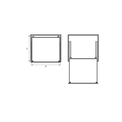 Giá bát đĩa Hafele 549.08.003 600mm 6 Bộ rổ bát đĩa Hafele 549.08.003 600mm