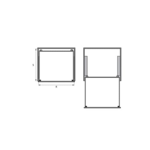 Giá bát đĩa Hafele 549.08.011 700mm 6 Bộ rổ bát đĩa Hafele 549.08.011 700mm