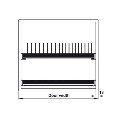 Bộ rổ bát đĩa Hafele Presto 544.40.011 700mm