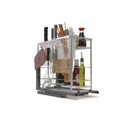 Bộ rổ dao thớt, chai lọ Hafele Sonata 549.20.012 200mm