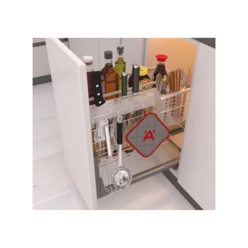 Bộ rổ dao thớt, chai lọ Hafele Sonata 549.20.012 200mm