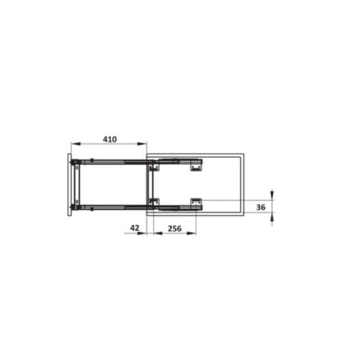 Bộ rổ gia vị Hafele Sonata 549.20.038 300mm 6 Bộ rổ gia vị Hafele Sonata 549.20.038 300mm