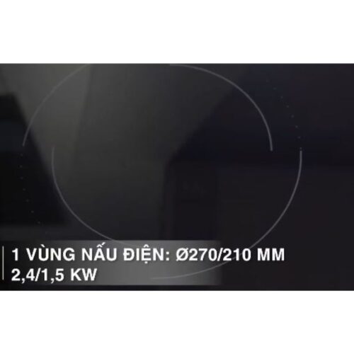 Kích thước vùng nấu điện Hafele HC-M772D 536.61.695 kết hợp hồng ngoại