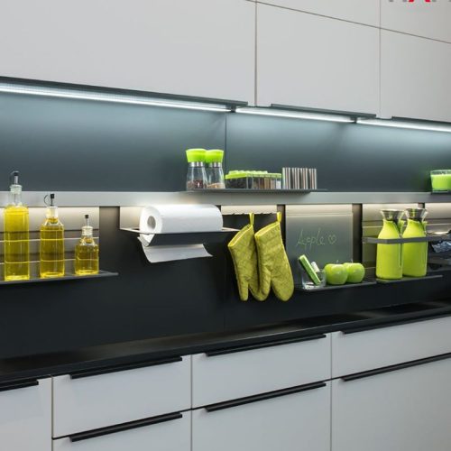 Hình ảnh kệ treo cuộn nylon và màng nhôm Hafele 521.01.511