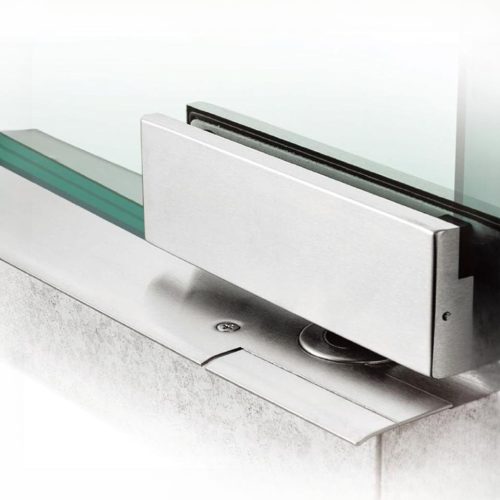 Ảnh Kẹp kính dưới inox bóng Hafele 981.00.654