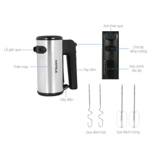Máy đánh trứng Hafele HH-B400A 535.43.276 4 Ảnh thông số Häfele HH-B400A 535.43.276