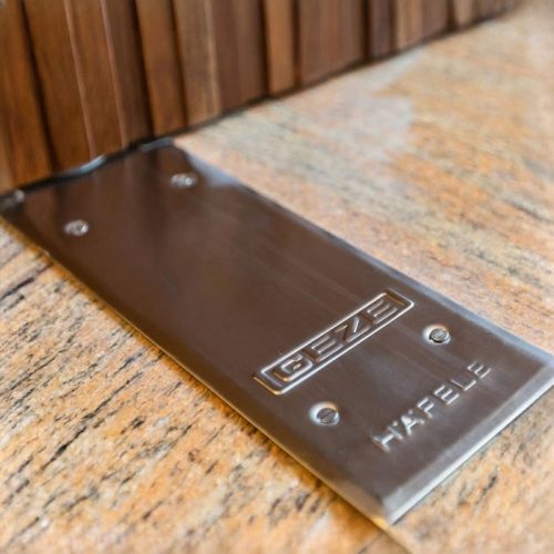 Ảnh thực tế Bản lề sàn TS 500NV 150Kg Hafele 932.10.051