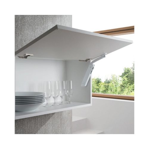 Ảnh thực tế của tay nâng Hafele H1.5 D bên phải DIY 493.05.350