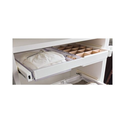 Ảnh thực tế của khung rổ kéo 410 - 550mm tủ quần áo Hafele 805.85.761