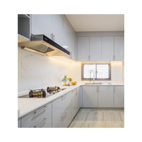 Ảnh thực tế của tay nắm tủ inox 232mm Hafele 155.01.403