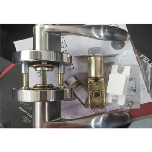 Khóa tay nắm gạt cửa WC Häfele DIY 499.63.996 6 Ảnh thực tế khóa tay nắm gạt Häfele DIY 499.63.996