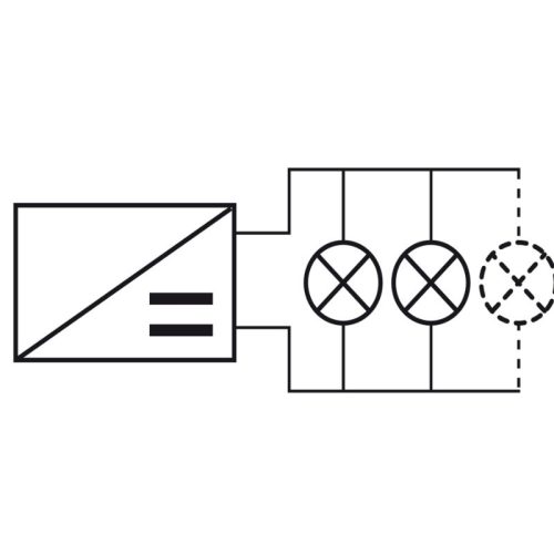 Cấu tạo biến điện hệ thống 12V 40W Hafele 833.74.962