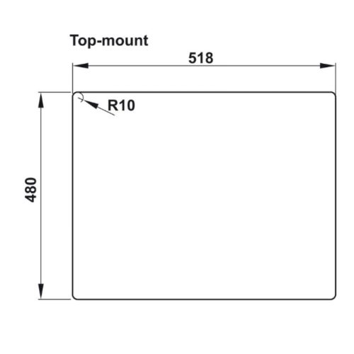 Chậu rửa bát đá 1 hố Hafele Essence HS22-GEN1S60S 577.25.500 6 Thông số kỹ thuật chậu rửa bát đá 1 hố Hafele Essence HS22-GEN1S60S 577.25.500