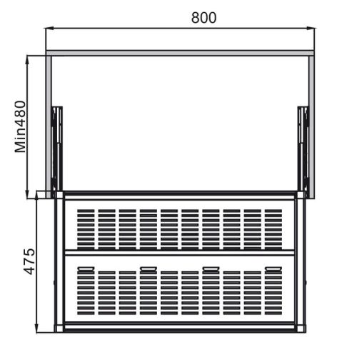 kich thuoc ke de giay bang kim loai 800mm hafele 807 95 863