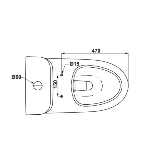 Lắp đặt bồn cầu 1 khối Sapporo Hafele 588.79.412