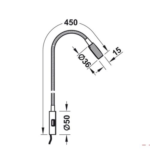 Lắp đặt đèn Led chiếu 2034 lắp nổi 12V Hafele 833.74.097
