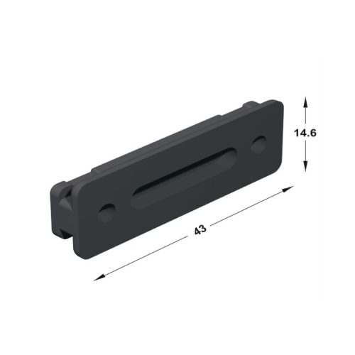 Thiết kế của kẹp ván cho chân đế gỗ Hafele 637.47.322