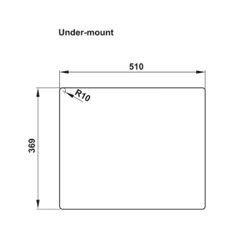 Chậu rửa bát đá 1 hố Hafele Essence HS22-GEN1S60M 577.25.520 6 Thông số kỹ thuật chậu rửa bát đá 1 hố Hafele Essence HS22-GEN1S60M 577.25.520