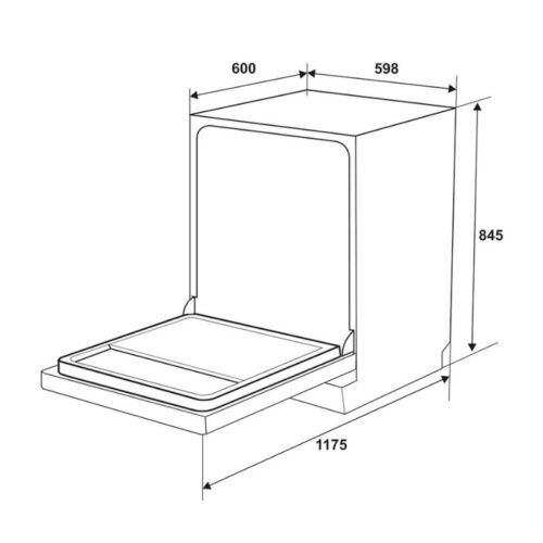 Hình ảnh 3d Häfele HDW-F605B 535.29.660