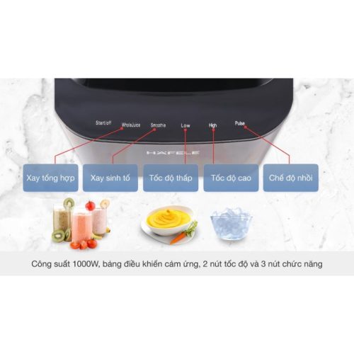 Công dụng của máy xay sinh tố đa năng chân không Hafele BR230-19E00 535.43.271
