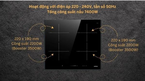 Bếp từ Hafele HC-I604D 535.02.040