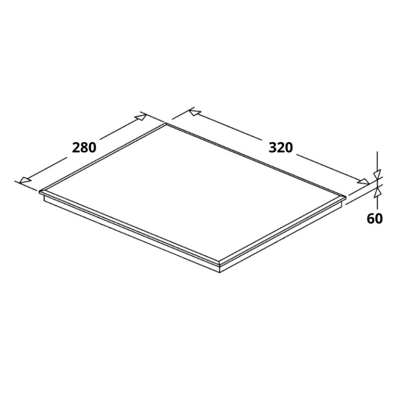 Hình ảnh 2D Häfele HSI-21FW 536.61.990 Hình ảnh 2D Häfele HSI-21FW 536.61.990