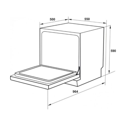 Hình ảnh 3d Häfele HDW-T5531B 538.21.350