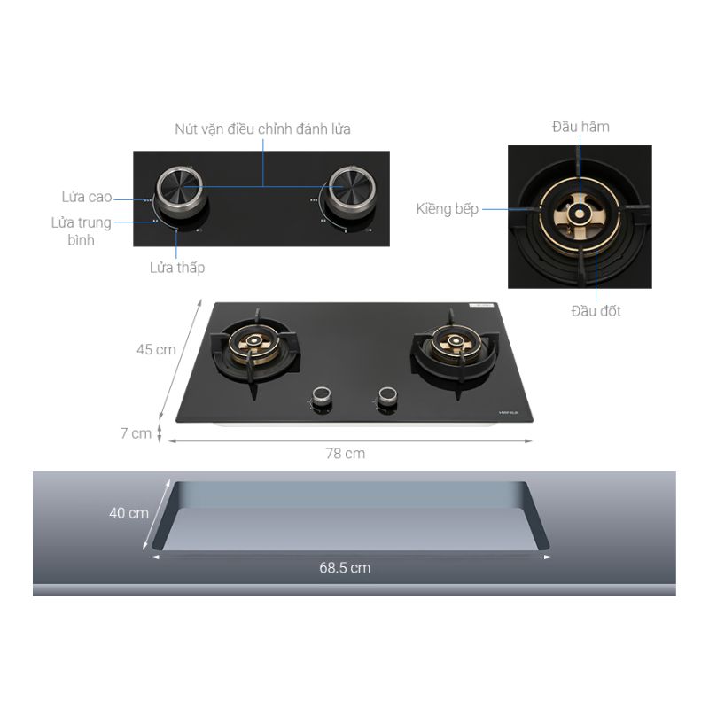 Hình ảnh lắp đặt Häfele HC-G782B 538.66.507 Hình ảnh lắp đặt Häfele HC-G782B 538.66.507