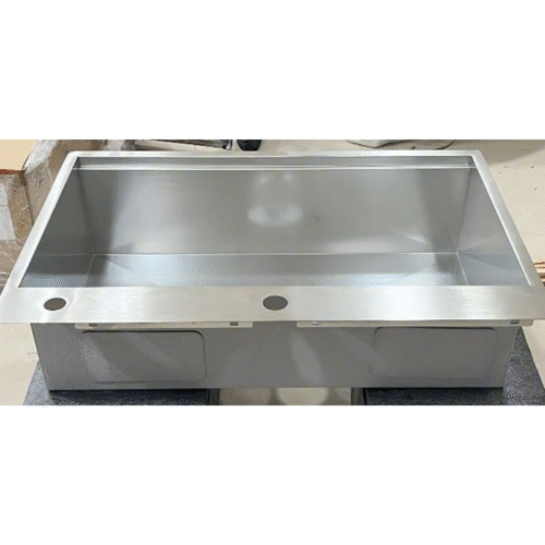 Chậu rửa bát Inox 1 hố Hafele WS R0 HS24-SSN1S-8644 SILVER 567.24.477