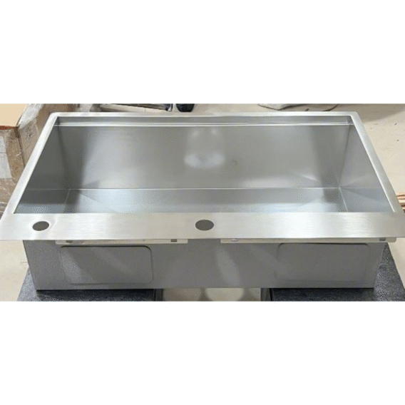 Chậu rửa bát Inox 1 hố Hafele WS R0 HS24-SSN1S-8644 SILVER 567.24.477