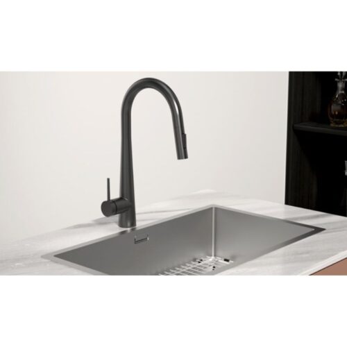 Ảnh vòi rửa bát nóng lạnh Hafele LUX-P HT25-SH1P417 567.24.498 Đen