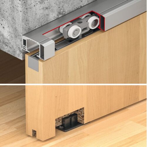 phụ kiện cửa trượt hafele 941.25.045