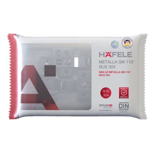 Bản lề trùm ngoài Metalla SM 110° Giảm Chấn Hafele 315.07.115