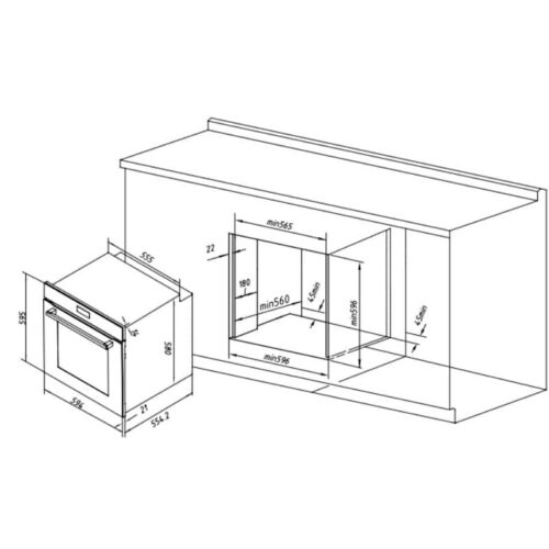 kich thuoc lo nuong am tu hafele hc o811b 495 10 035
