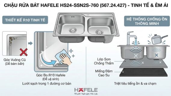 Thiết kế R10 tinh tế và Hệ thống chống ồn thông minh