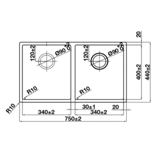 kich thuoc chau rua bat inox 2 ho hafele 567 24 427