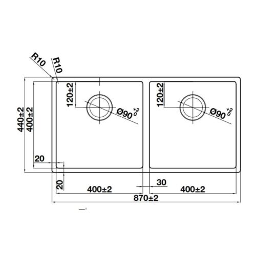 kich thuoc chau rua bat inox 2 ho hafele 567 24 437
